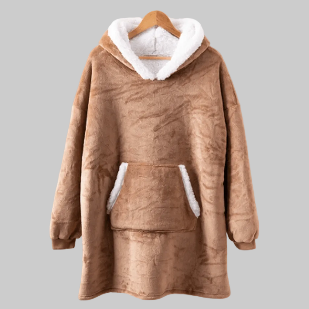 SNUGGOVA – Sweat à capuche en polaire pour un confort ultime