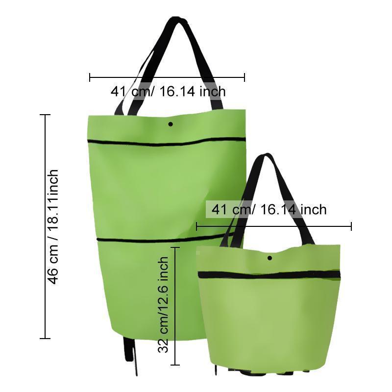 Bolso de Mujer con Ruedas - Plegable y Ecológico