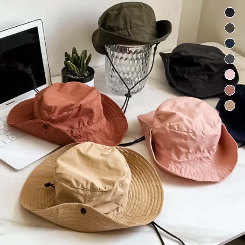 Sombrero de Sol Plegable para Mujer con Protección UV