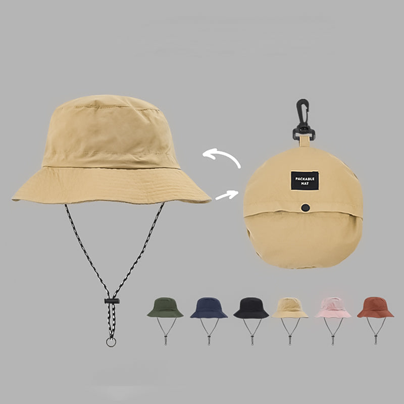 Sombrero de Sol Plegable para Mujer con Protección UV