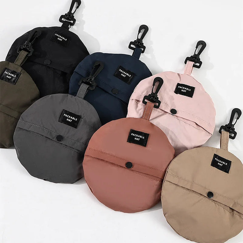 Sombrero de Sol Plegable para Mujer con Protección UV