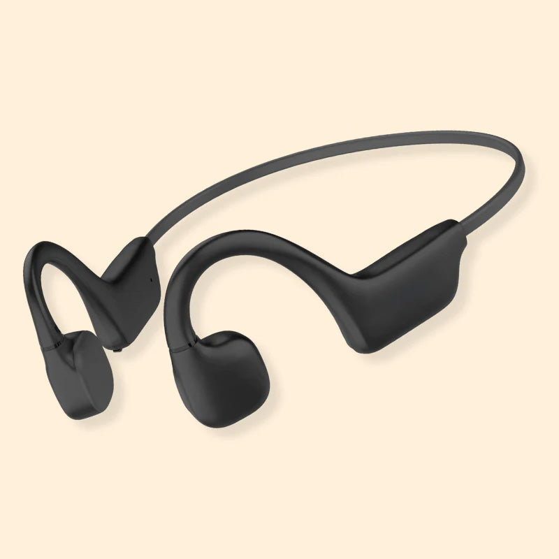 Auriculares de conducción ósea con Bluetooth inalámbrico e IPX5