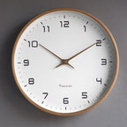 Reloj de Pared de Madera Escandinavo - Diseño Minimalista y Elegante