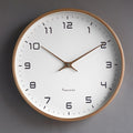 Reloj de Pared de Madera Escandinavo - Diseño Minimalista y Elegante