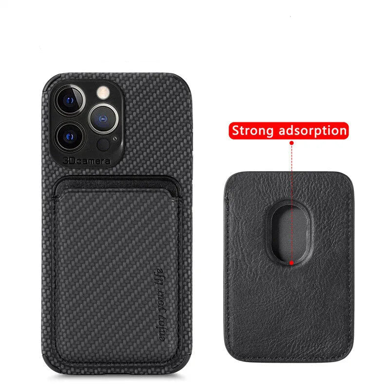 Funda para iPhone con Cartera Magnética Diseño Delgado