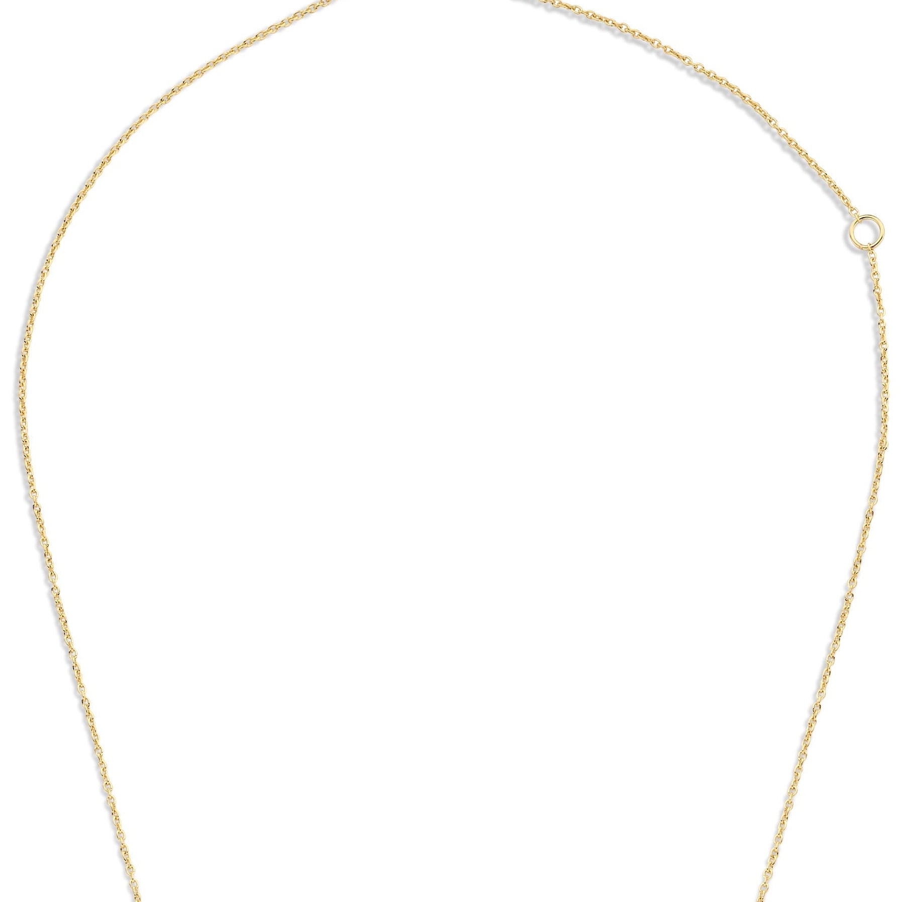 Belleville d’Amore | Collar dorado con corazones
