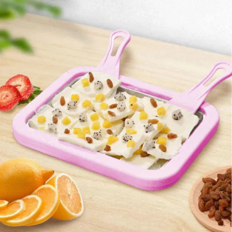 Máquina de Helados Casera – Placa Fría Antiadherente