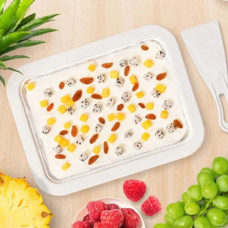 Máquina de Helados Casera – Placa Fría Antiadherente