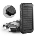 Lisslune | Banco de Energía Externo Solar Impermeable de 30,000mAh