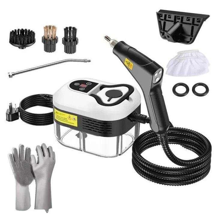 BowLift | Limpiador a Vapor de Alta Presión de 2500W con Guantes