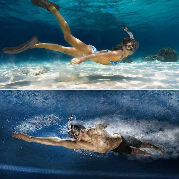 Máscara de Snorkel con Sistema de Parte Superior Seca
