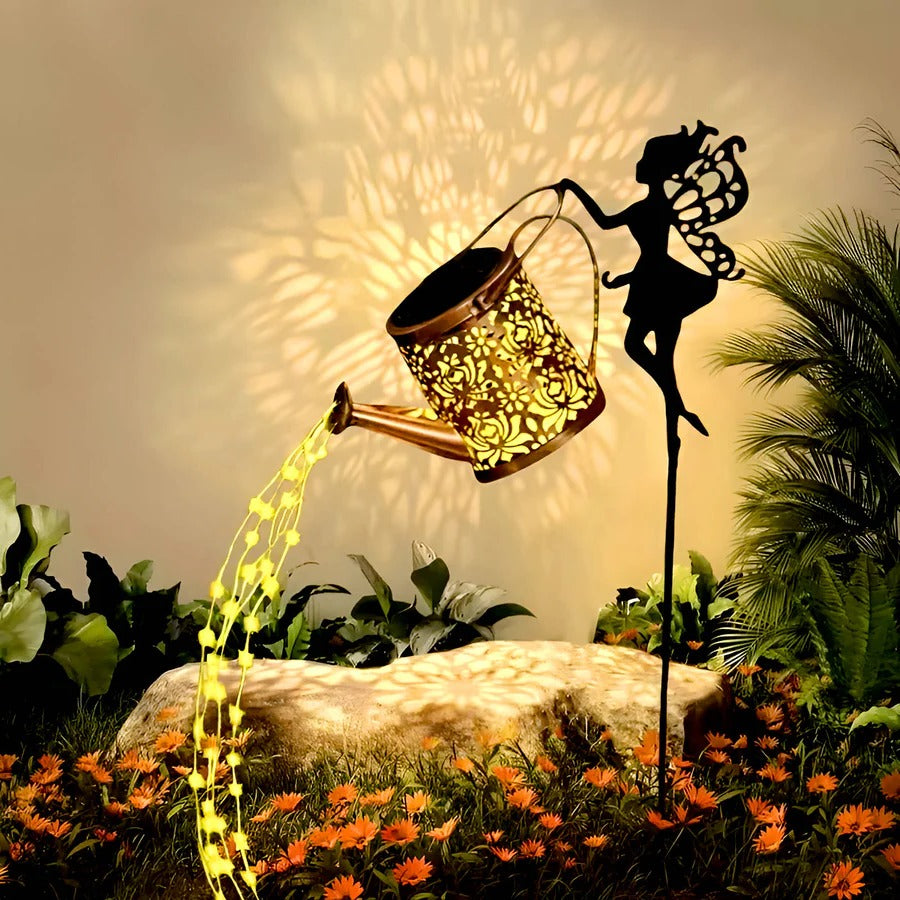 Lisslune | Decoraciones de Luz Exterior Lámpara de Hadas Colgante