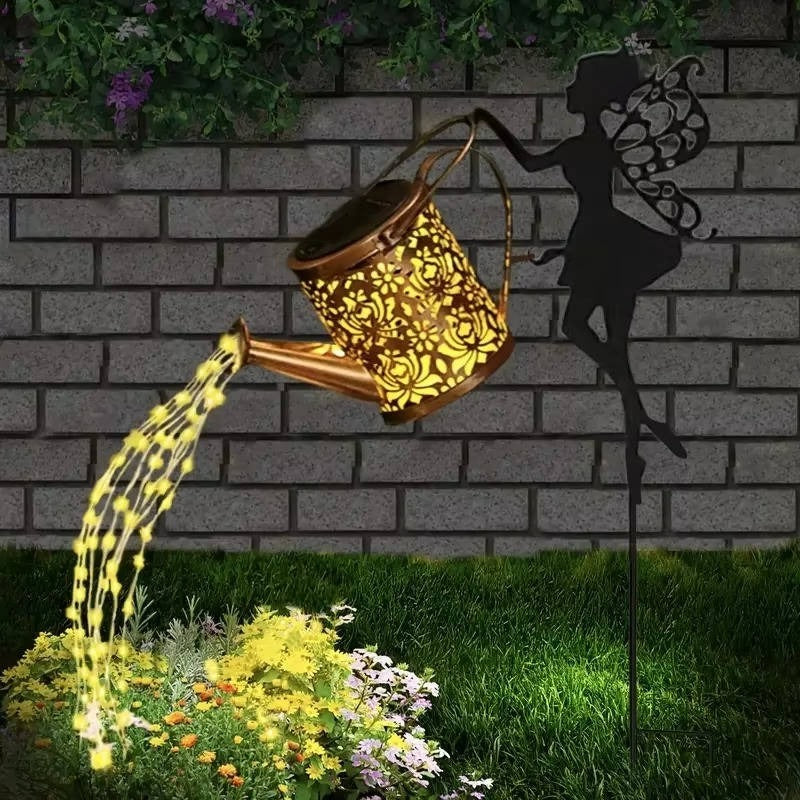 Lisslune | Decoraciones de Luz Exterior Lámpara de Hadas Colgante