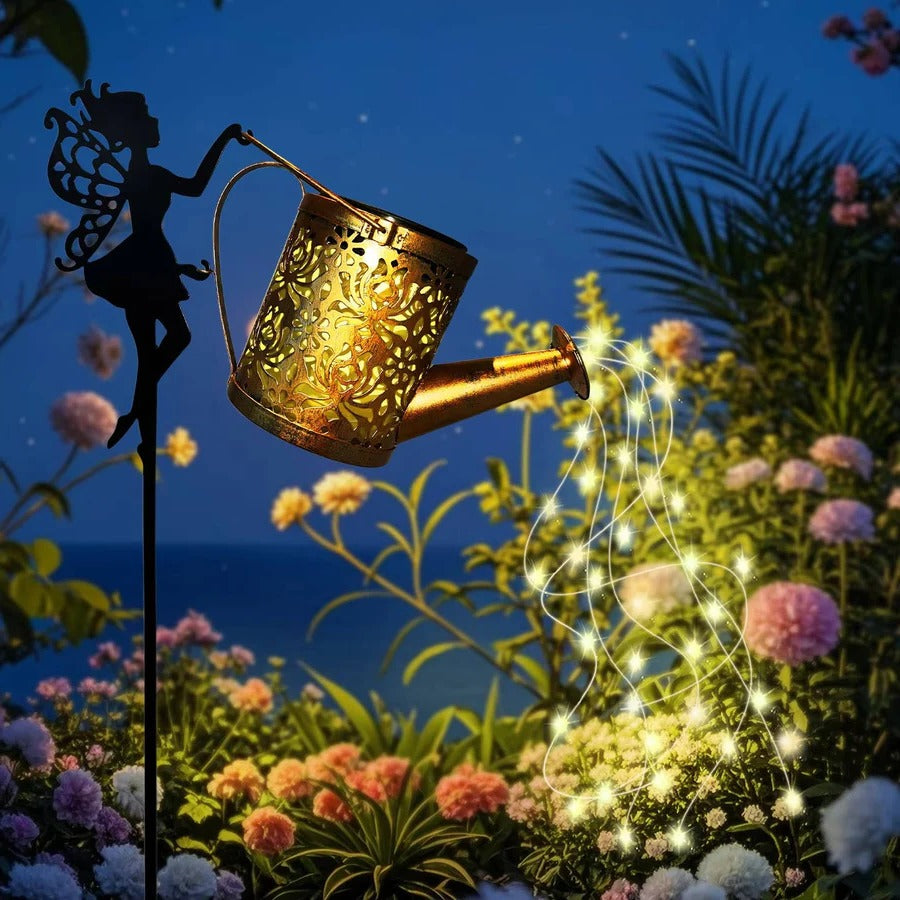 Lisslune | Decoraciones de Luz Exterior Lámpara de Hadas Colgante