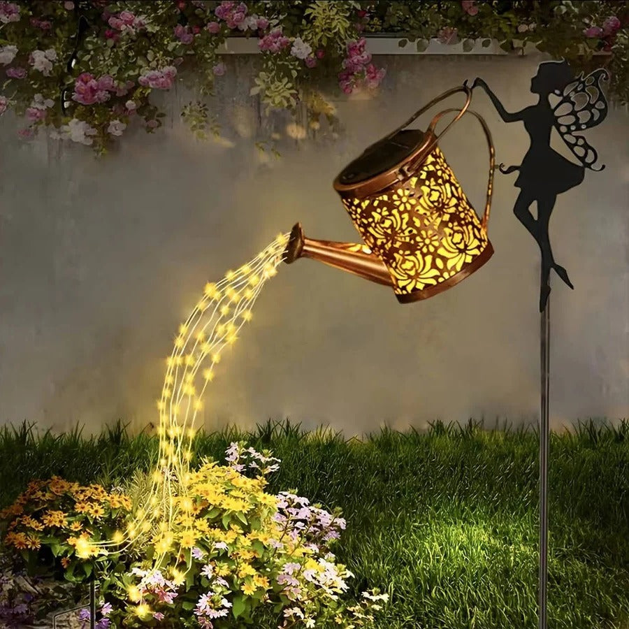 Lisslune | Decoraciones de Luz Exterior Lámpara de Hadas Colgante