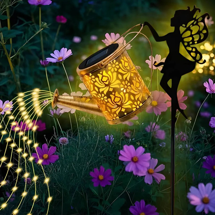 Lisslune | Decoraciones de Luz Exterior Lámpara de Hadas Colgante