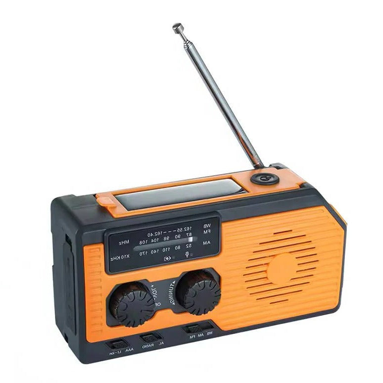 Lisslune | Radio de Emergencia Solar con Manivela