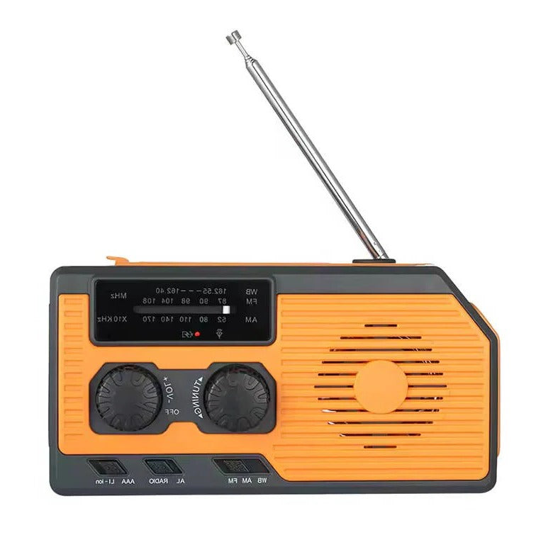Lisslune | Radio de Emergencia Solar con Manivela