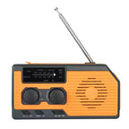 Radio de Emergencia Solar con Manivela