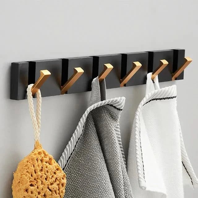 FOLDHOOK – Gancho de pared elegante con diseño plegable para un orden que ahorra espacio