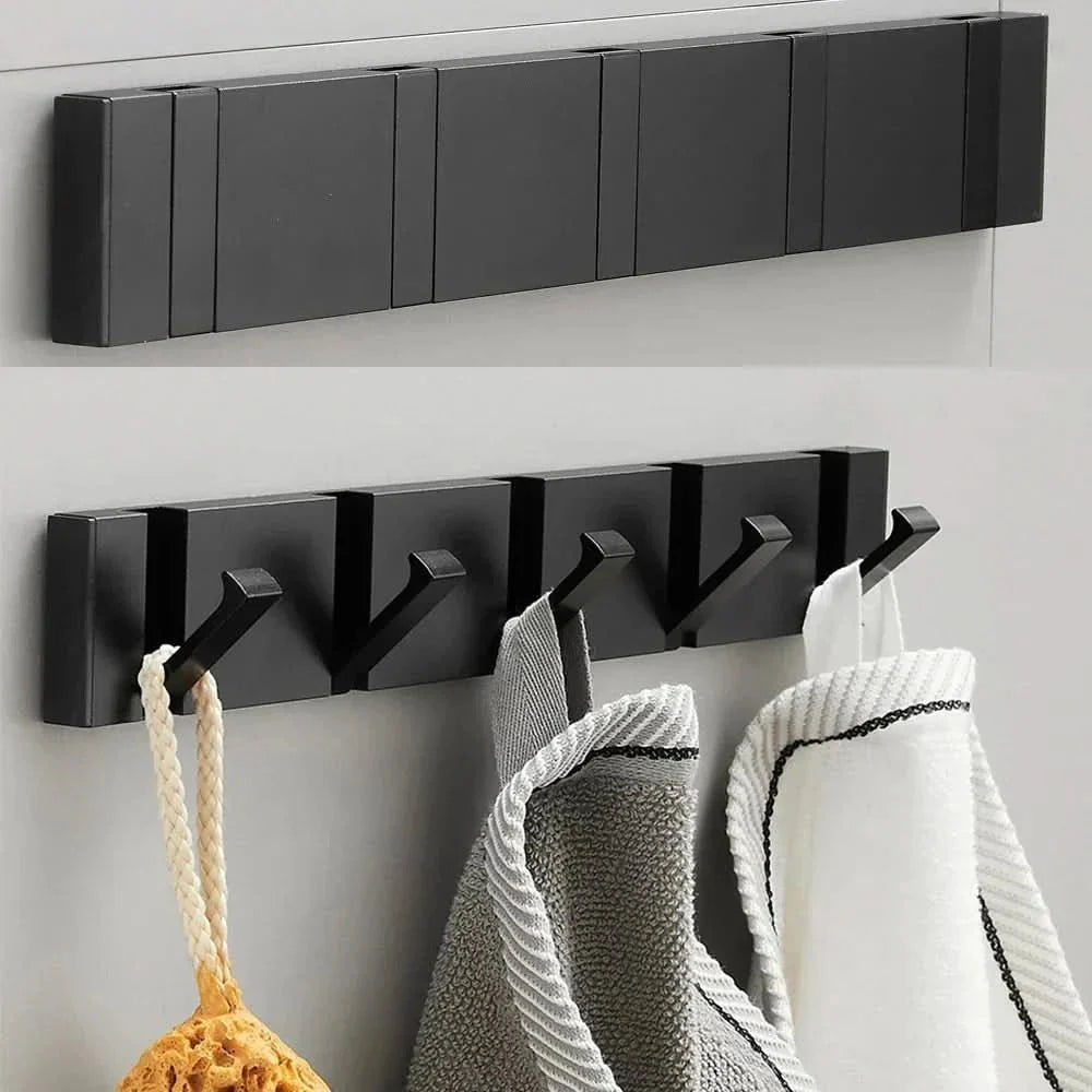 FOLDHOOK – Gancho de pared elegante con diseño plegable para un orden que ahorra espacio