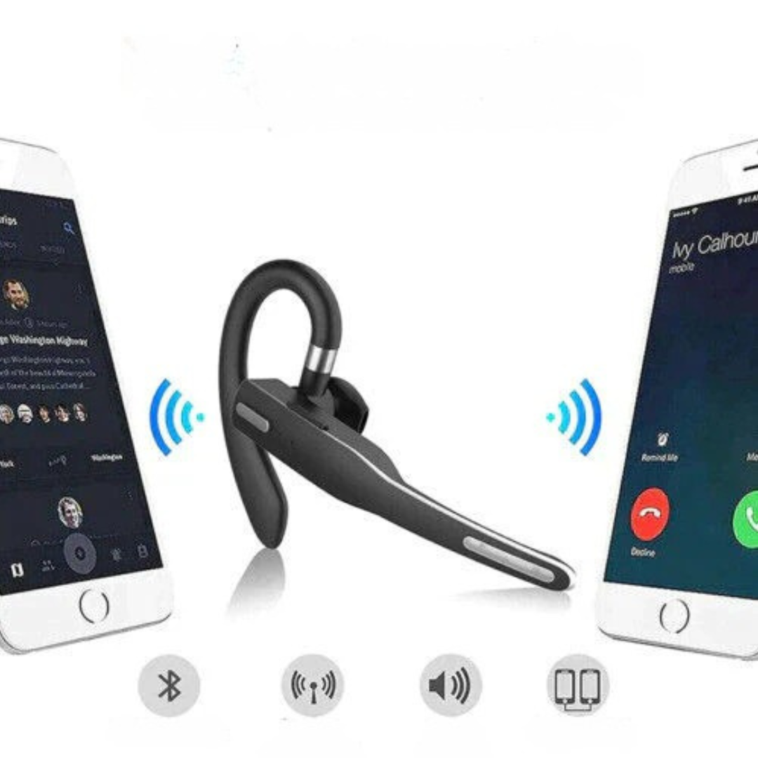 Auriculares Bluetooth con micrófono y cancelación de ruido