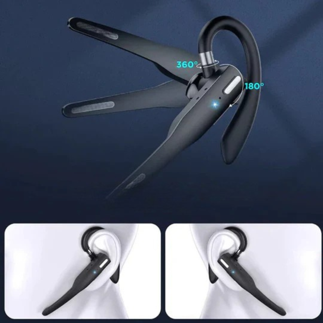 Auriculares Bluetooth con micrófono y cancelación de ruido