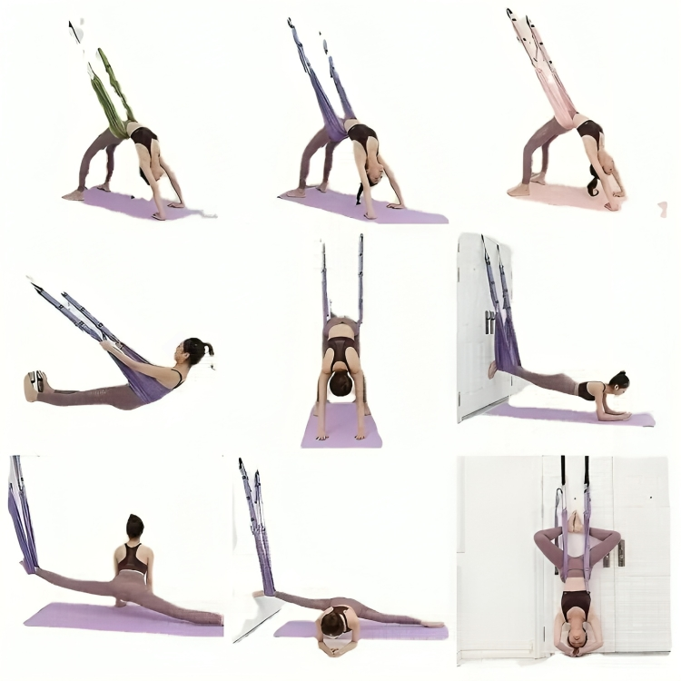 Cuerda aérea para mejorar tu flexibilidad con estiramientos profundos y fluidos