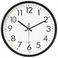 Reloj Atómico Lujoso para Interiores y Exteriores – Diseño Negro Atemporal Kalsten