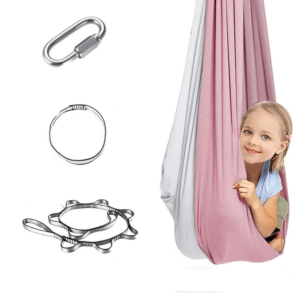 Hamaca Terapéutica Sensorial para Autismo, Interior y Exterior