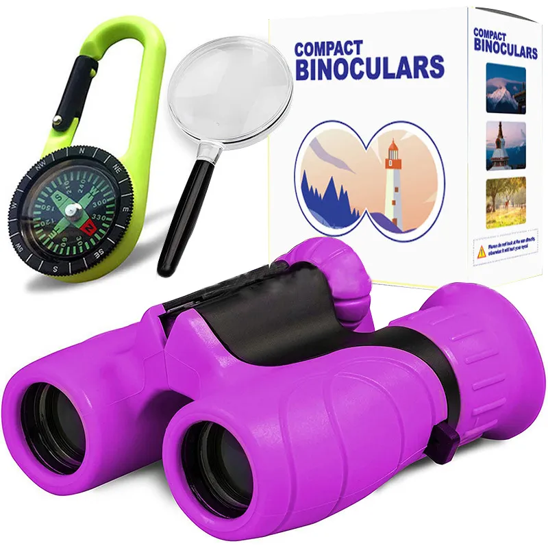 Prismáticos para Niños Aventura al Aire Libre Ligero