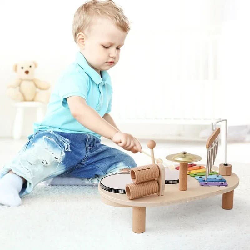 SET MELODINY – Juguete musical de madera para bebés creativos a partir de 12 meses