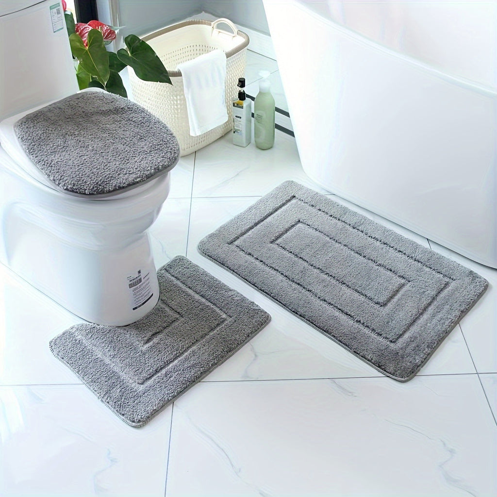 Juego de Alfombrillas de Baño Cómodas