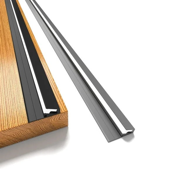 Barras de Iluminación LED de 45 Grados para Debajo del Mueble, Tiras Ultra Finas Invisibles