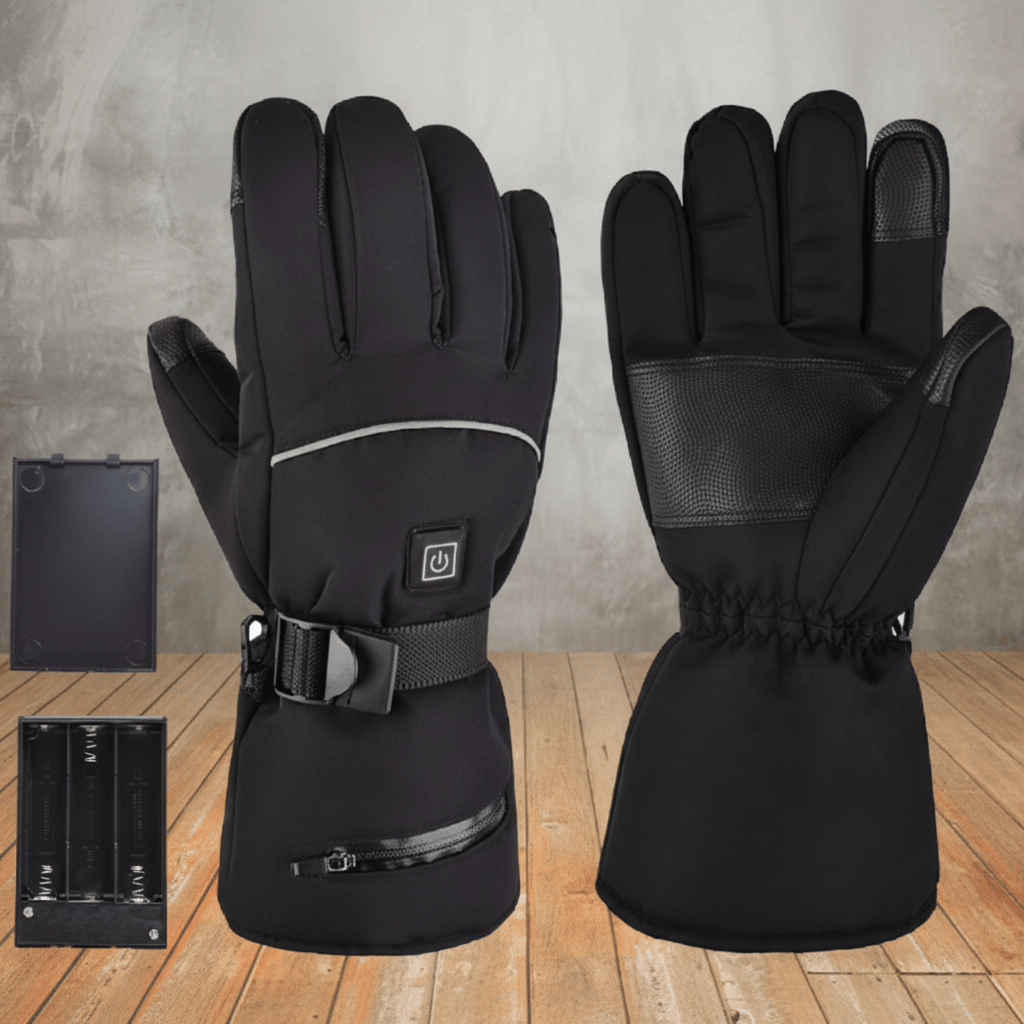COLDPROTECT – Guantes de invierno calefaccionados con función de calor recargable para actividades al aire libre