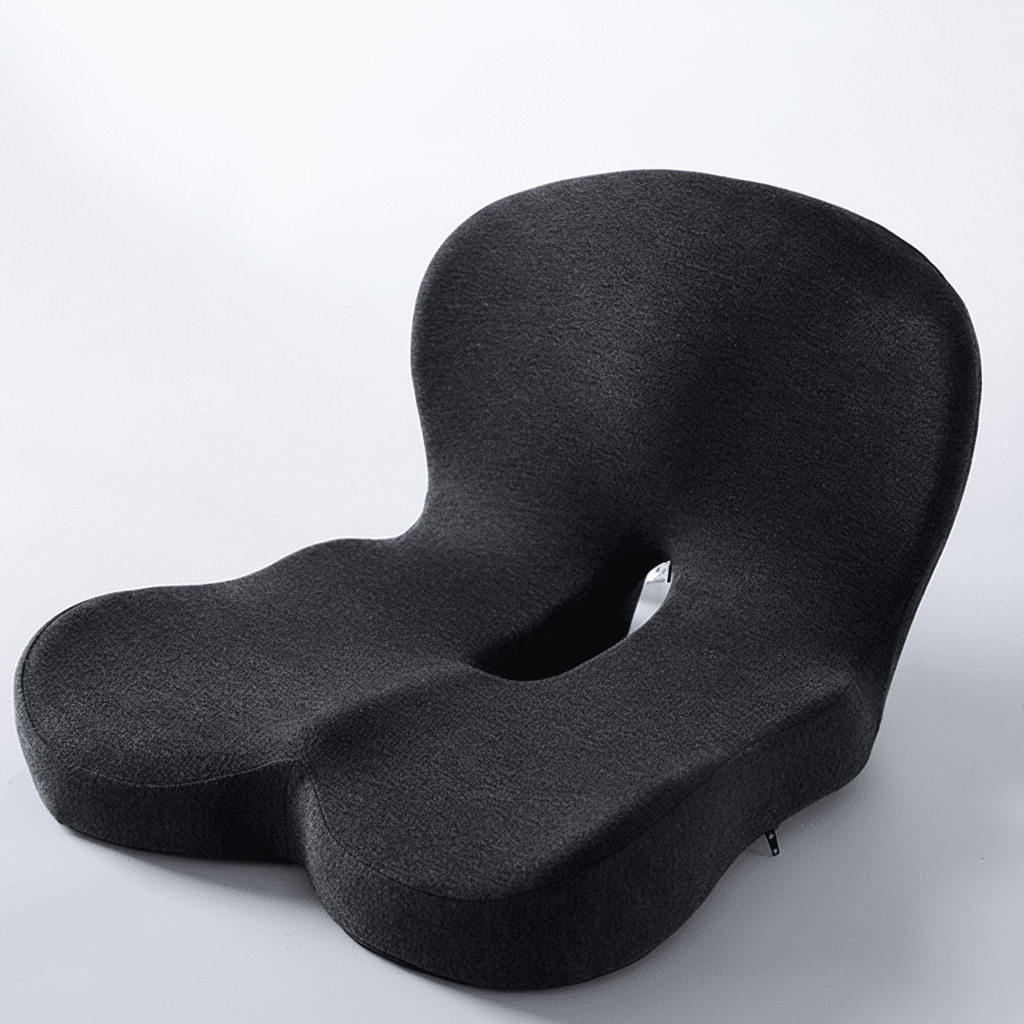 ERGOREST – Cojín lumbar ergonómico para sillas de oficina y coches
