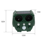 Repelente Ultrasonido para Gatos Repelente de Sonido y Ruido Sonar para Gatos, Zorros, Ratas, Ardillas y Perros