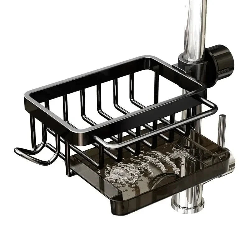 Organizador de fregadero de aluminio - Mantén tu espacio limpio