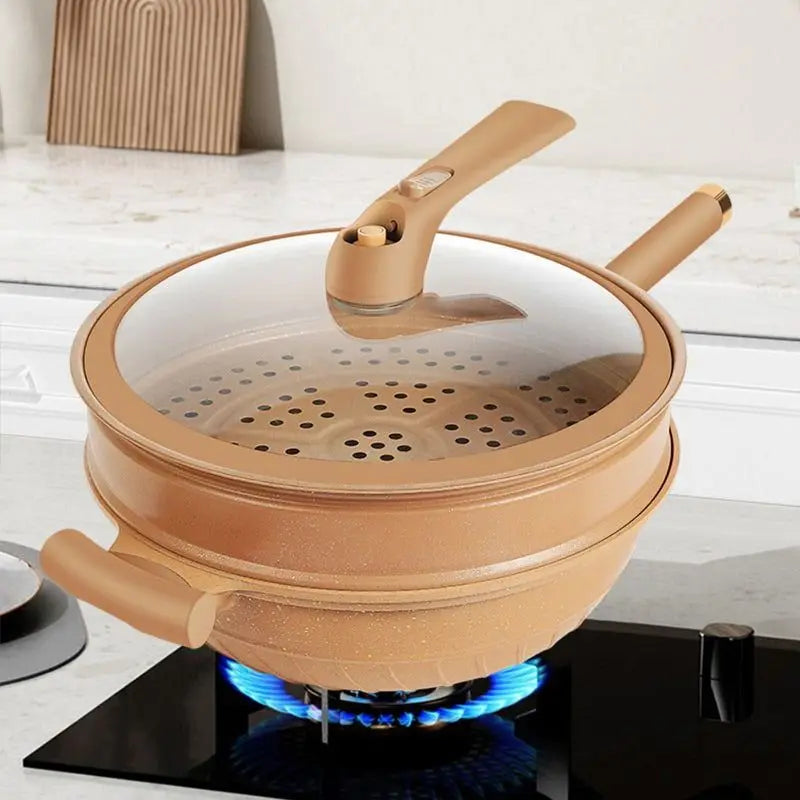 WokMeister Pro™ – Cocina Más Rápido y Saludable | 50% DESCUENTO