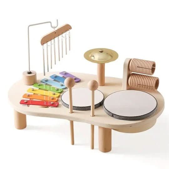 SET MELODINY – Juguete musical de madera para bebés creativos a partir de 12 meses