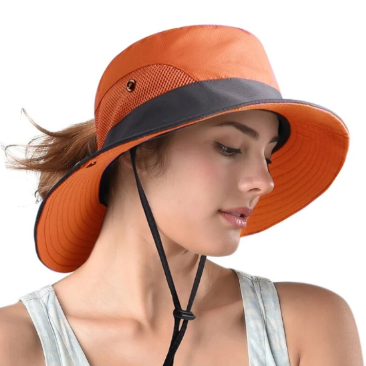ShadeGuard - Sombrero protector UV con un toque de moda
