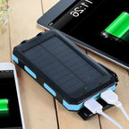 Batería Externa Solar de 100000mAh, Cargador Impermeable