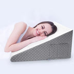Almohada en forma de triángulo de espuma viscoelástica para dormir
