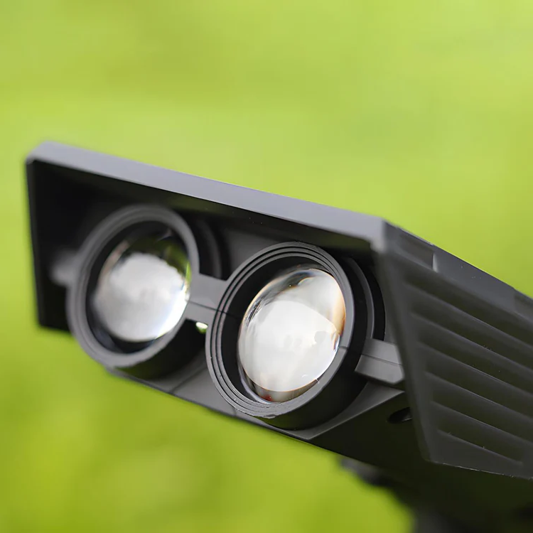 Luz Spot LED Solar Multi-zoom Impermeable para Iluminación de Paisajes RGB