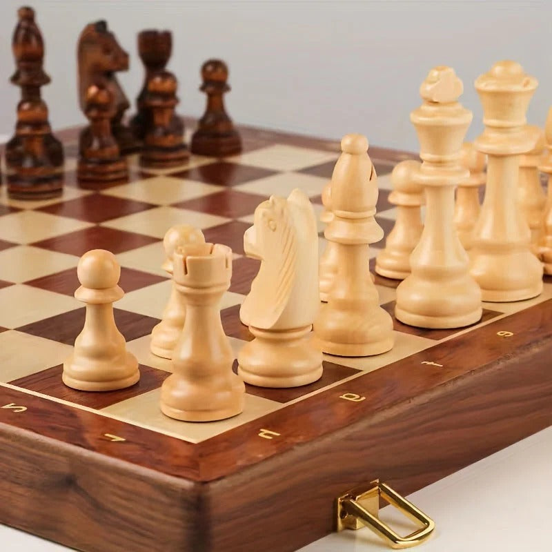 Juego de Ajedrez de Madera