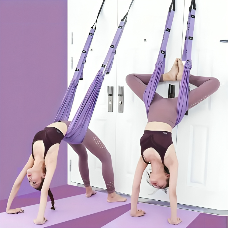 Cuerda aérea para mejorar tu flexibilidad con estiramientos profundos y fluidos
