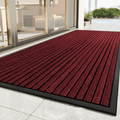 ENTRYPRO – Alfombrilla de entrada de alta resistencia con parte inferior antideslizante y función de captura de suciedad