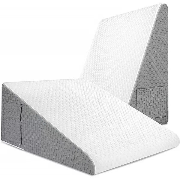 Almohada en forma de triángulo de espuma viscoelástica para dormir