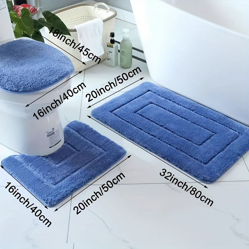Juego de Alfombrillas de Baño Cómodas