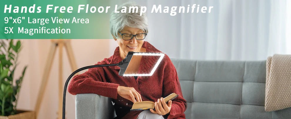 Lupa con Iluminación LED